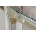 Душевая кабина без поддона Koer SR SC03-90x90x200-TR-12 прозрачное стекло Easy Clean 6мм, матовое золото (KR5358)