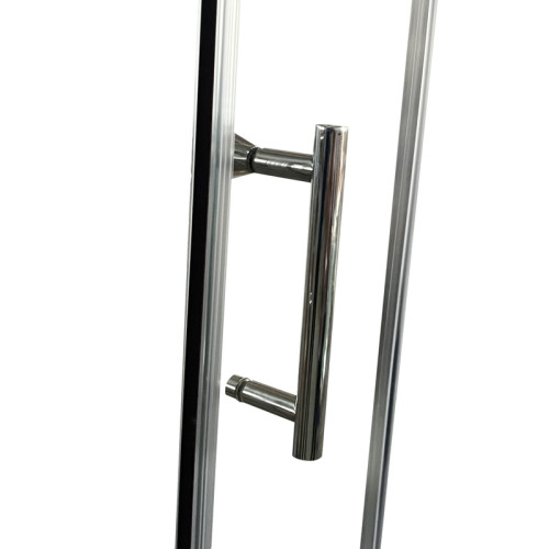 Душевая кабина без поддона Koer SR SC04-100x100x195-TR-01 прозрачное стекло Easy Clean 5мм, хром (KR5361)