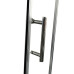 Душевая кабина без поддона Koer SR SC04-100x100x195-TR-01 прозрачное стекло Easy Clean 5мм, хром (KR5361)