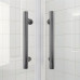 Душова кабіна без піддону Koer SR SC04-90x90x195-TR-07 прозоре скло Easy Clean 5мм, графіт (KR5362)