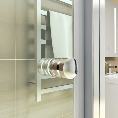 Душова кабіна без піддону Koer SR SC05-90x90x195-TR-01 прозоре скло Easy Clean 6мм, хром (KR5363)