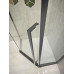 Душова кабіна без піддону Koer SR SC06-90x90x200-TR-07 прозоре скло Easy Clean 8мм, графіт (KR5366)