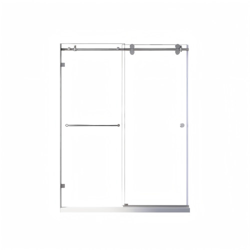 Двері в нішу Koer SR SD06-140x220-TR-01 прозоре скло Easy Clean 8мм, хром (KR5368)