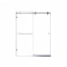 Двері в нішу Koer SR SD06-140x220-TR-01 прозоре скло Easy Clean 8мм, хром (KR5368)