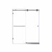Двері в нішу Koer SR SD06-140x220-TR-07 прозоре скло Easy Clean 8мм, графіт (KR5369)