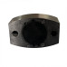 Двері в нішу Koer SR SD06-140x220-TR-07 прозоре скло Easy Clean 8мм, графіт (KR5369)
