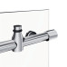 Душова кабіна без піддону Koer SR SC07-120x90x200-TR-01 прозоре скло Easy Clean 8мм, хром (KR5370)
