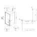 Душова кабіна без піддону Koer SR SC08-90x90x200-TR-01 прозоре скло Easy Clean 6мм, хром (KR5371)