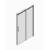 Двері в нішу Koer SR SD01-120x200-TR-12 прозоре скло Easy Clean 8мм, матове золото (KR5377)