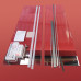 Дверь в нишу Koer SR SD01-120x200-TR-07 прозрачное стекло Easy Clean 8мм, графит (KR5378)