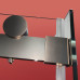 Дверь в нишу Koer SR SD01-120x200-TR-07 прозрачное стекло Easy Clean 8мм, графит (KR5378)