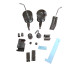 Дверь в нишу Koer SR SD01-120x200-TR-07 прозрачное стекло Easy Clean 8мм, графит (KR5378)