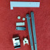 Дверь в нишу Koer SR SD01-120x200-TR-02 прозрачное стекло Easy Clean 8мм, никель (KR5379)