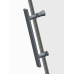 Двері в нішу Koer SR SD01-140x200-TR-01 прозоре скло Easy Clean 8мм, хром (KR5380)