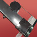 Бічна стінка для кабіни Koer SR SW01-90x200-TR-01 прозоре скло Easy Clean 8мм, хром (KR5381)