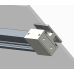 Двері в нішу Koer SR SD02-140x200-TR-01 прозоре скло Easy Clean 8мм, хром (KR5383)