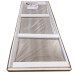 Двері в нішу Koer SR SD02-140x200-TR-01 прозоре скло Easy Clean 8мм, хром (KR5383)