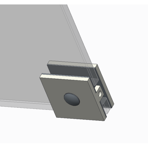 Двері в нішу Koer SR SD02-120x200-TR-01 прозоре скло Easy Clean 8мм, хром (KR5384)