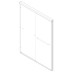 Двері в нішу Koer SR SD03-140x200-TR-01 прозоре скло Easy Clean 8мм, хром (KR5385)