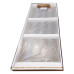 Бічна стінка для кабіни Koer SR SW04-80x200-TR-01 прозоре скло Easy Clean 10мм, хром (KR5389)
