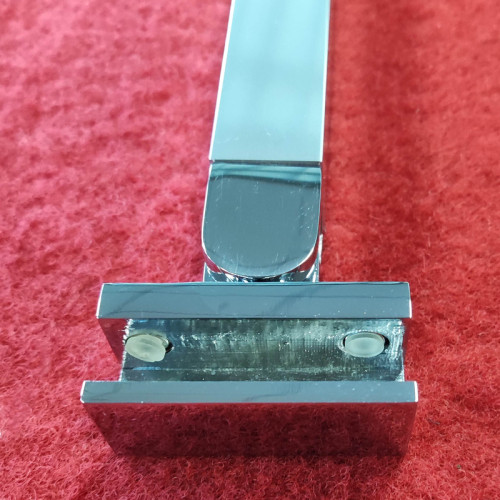 Бічна стінка для кабіни Koer SR SW04-80x200-TR-01 прозоре скло Easy Clean 10мм, хром (KR5389)