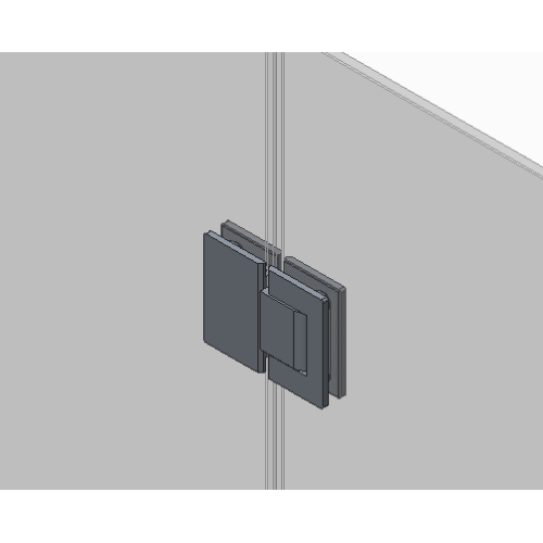 Бічна стінка для кабіни Koer SR SW04-90x200-TR-01 прозоре скло Easy Clean 10мм, хром (KR5390)
