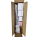 Бічна стінка для кабіни Koer SR SW04-90x200-TR-01 прозоре скло Easy Clean 10мм, хром (KR5390)
