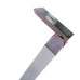 Бічна стінка для кабіни Koer SR SW04-90x200-TR-01 прозоре скло Easy Clean 10мм, хром (KR5390)