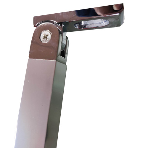 Бічна стінка для кабіни Koer SR SW04-90x200-TR-01 прозоре скло Easy Clean 10мм, хром (KR5390)