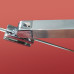 Бічна стінка для кабіни Koer SR SW04-90x200-TR-01 прозоре скло Easy Clean 10мм, хром (KR5390)
