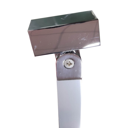 Бічна стінка для кабіни Koer SR SW04-90x200-TR-01 прозоре скло Easy Clean 10мм, хром (KR5390)