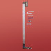 Бічна стінка для кабіни Koer SR SW04-90x200-TR-01 прозоре скло Easy Clean 10мм, хром (KR5390)