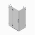 Боковая стенка для кабины Koer SR SW04-90x200-TR-07 прозрачное стекло Easy Clean 10мм, графит (KR5391)
