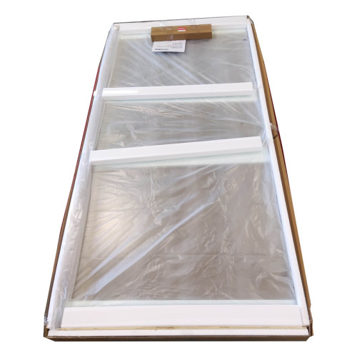 Боковая стенка для кабины Koer SR SW04-90x200-TR-07 прозрачное стекло Easy Clean 10мм, графит (KR5391)