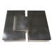 Боковая стенка для кабины Koer SR SW04-90x200-TR-07 прозрачное стекло Easy Clean 10мм, графит (KR5391)