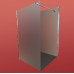 Душевая перегородка Koer SR SP01-120x200-TR-01 Walk-In прозрачное стекло Easy Clean 8мм, хром (KR5394)