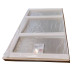 Душевая перегородка Koer SR SP01-120x200-TR-01 Walk-In прозрачное стекло Easy Clean 8мм, хром (KR5394)