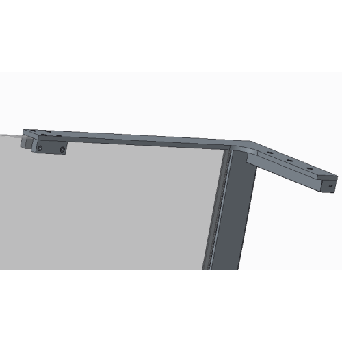 Душевая перегородка Koer SR SP02-100x200-TR-12 Walk-In проз.стекло Easy Clean 8мм, матовое золото (KR5396)
