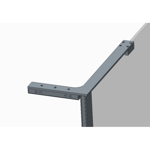 Душевая перегородка Koer SR SP02-100x200-TR-12 Walk-In проз.стекло Easy Clean 8мм, матовое золото (KR5396)