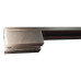 Душова перегородка Koer SR SP02-100x200-TR-07 Walk-In прозоре скло Easy Clean 8мм, графіт (KR5397)