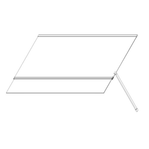 Душова перегородка Koer SR SP03-30x200-TR-01 Walk-In (двиг. частина) прозоре скло Easy Clean 8мм, хром (KR5399)