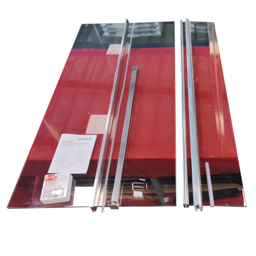 Душова перегородка Koer SR SP03-30x200-TR-01 Walk-In (двиг. частина) прозоре скло Easy Clean 8мм, хром (KR5399)