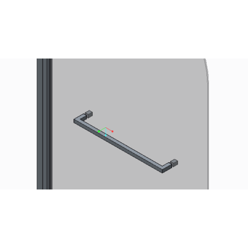 Шторки стеклянные на ванну Koer SR BS02-80x140-TR-01 прозрачное стекло 6мм, хром (KR5401)