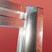 Дверь в нишу Koer SR SD05-120x200-TR-01 прозрачное стекло Easy Clean 6мм, хром (KR5405)