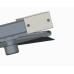 Дверь в нишу Koer SR SD05-140x200-TR-01 прозрачное стекло Easy Clean 6мм, хром (KR5406)