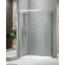 Бічна стінка для кабіни Koer SR SW05-90x200-TR-01 прозоре скло Easy Clean 6мм, хром (KR5407)