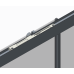 Бічна стінка для кабіни Koer SR SW05-90x200-TR-01 прозоре скло Easy Clean 6мм, хром (KR5407)