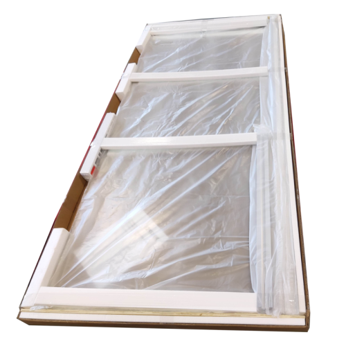 Бічна стінка для кабіни Koer SR SW05-90x200-TR-01 прозоре скло Easy Clean 6мм, хром (KR5407)