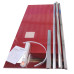 Бічна стінка для кабіни Koer SR SW05-90x200-TR-01 прозоре скло Easy Clean 6мм, хром (KR5407)