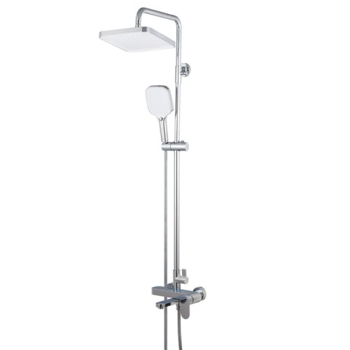 Душова колона із змішувачем KOER KB-56030-01, 3 функції (Колір хром) (KR5427)
